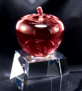 Crystal Red Apple (3"x5")